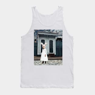 White Rabbit of the French Quarter Tank Top